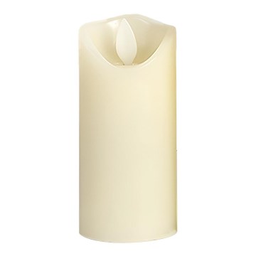 Vela LED LED/2xAA branco quente 12,5 cm