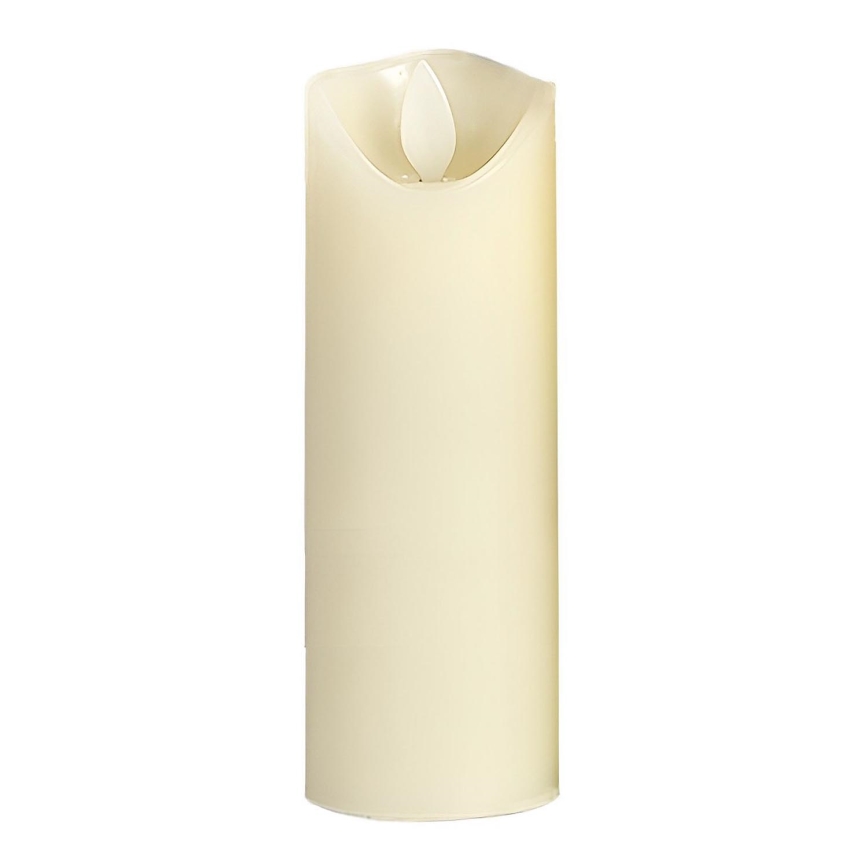 Vela LED LED/2xAA branco quente 12,5 cm