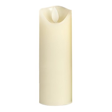 Vela LED LED/2xAA branco quente 17,5 cm