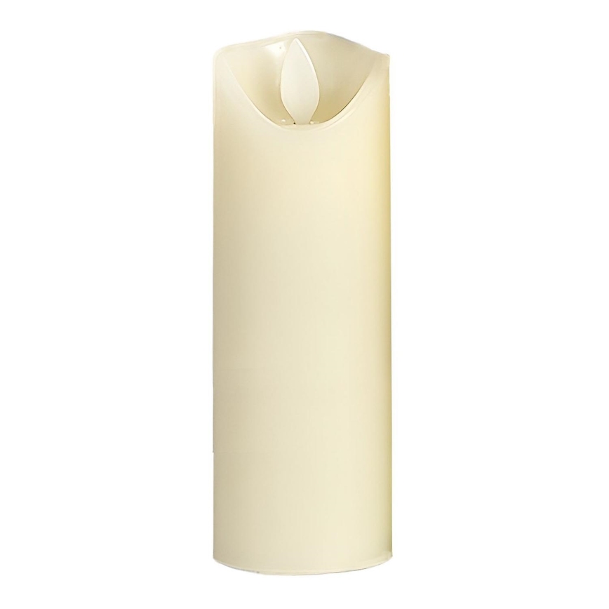 Vela LED LED/2xAA branco quente 17,5 cm