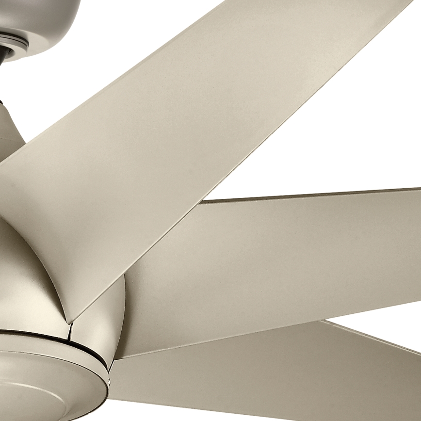 Kichler - Ventilador de teto LEHR IP44 diâmetro 137 cm + controlo remoto