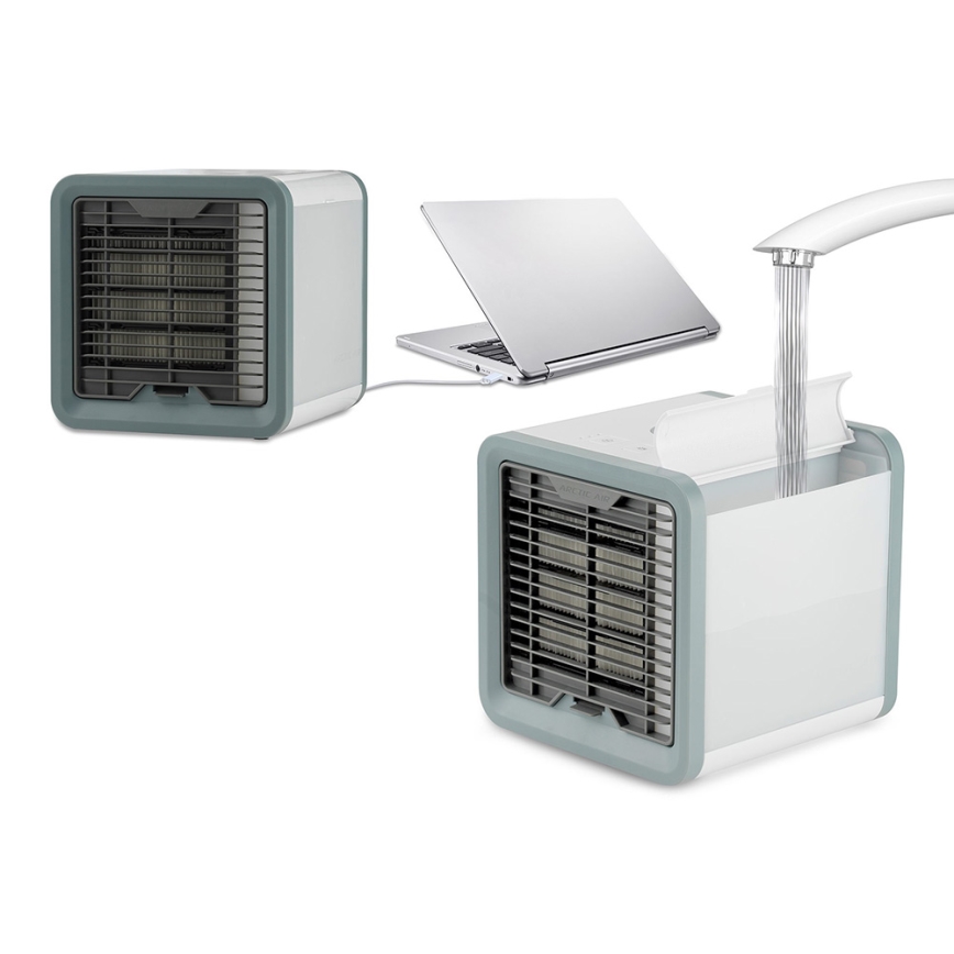 Ventilador portátil com refrigeração