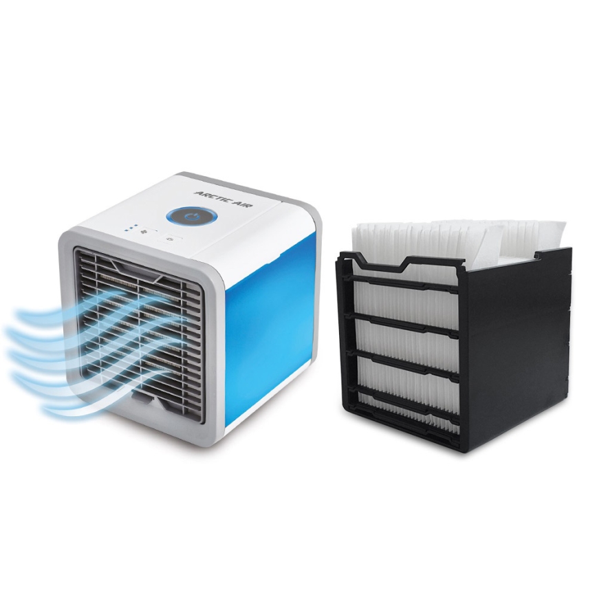 Ventilador portátil com refrigeração