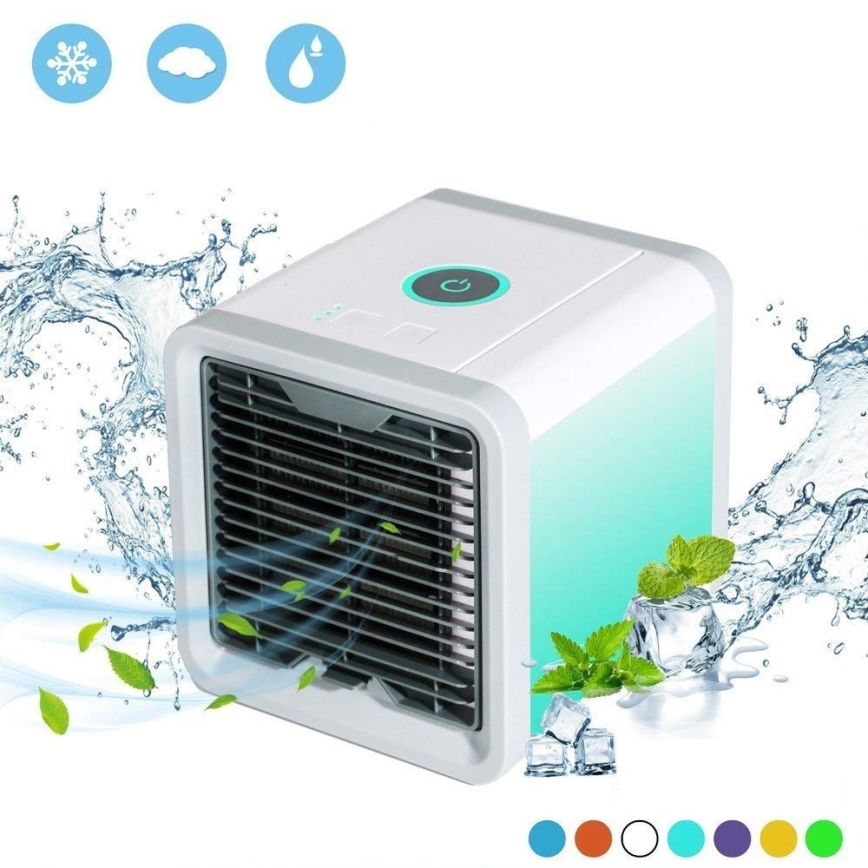Ventilador portátil com refrigeração