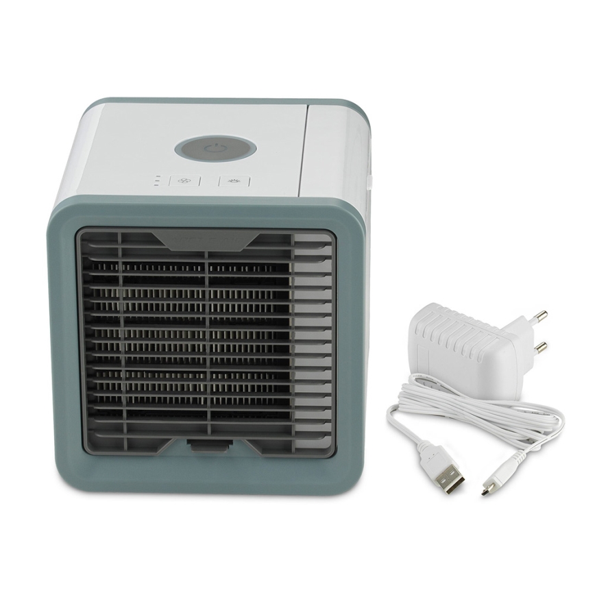 Ventilador portátil com refrigeração