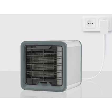 Ventilador portátil com refrigeração