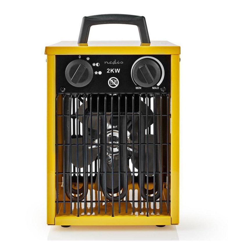 Ventoinha com aquecedor 1000-2000W/230V IP24