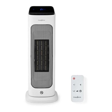 Ventoinha com elemento de aquecimento cerâmico 1400/2000W/230V + controlo remoto