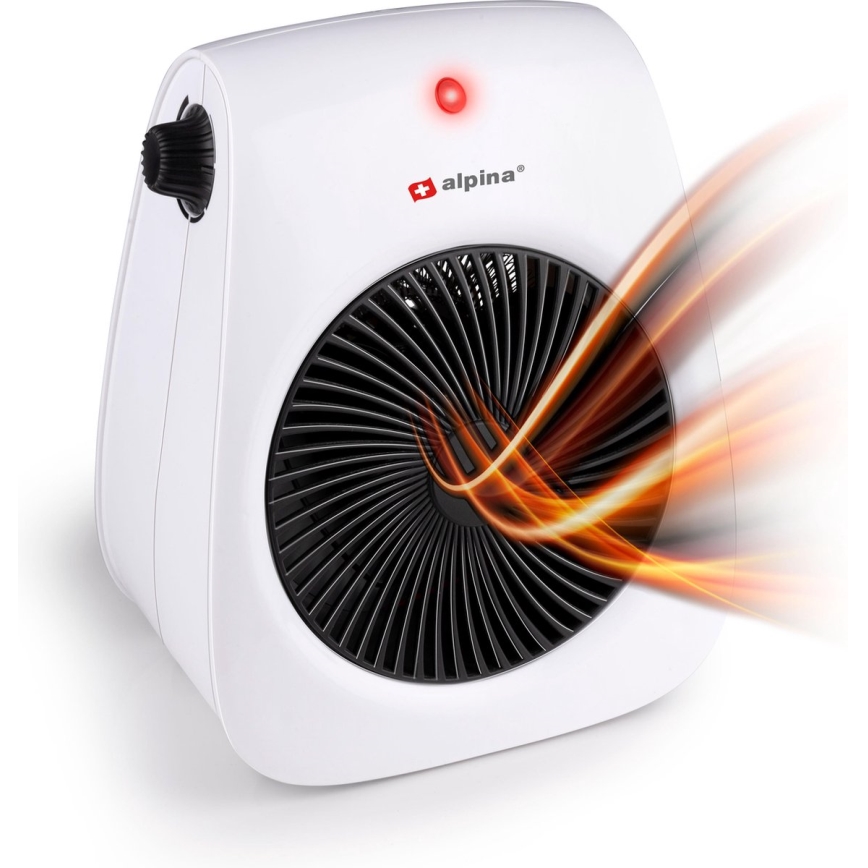Ventoinha com um elemento de aquecimento 1000/2000W/230V