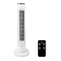 Ventoinha de chão 50W/230V branco + comando