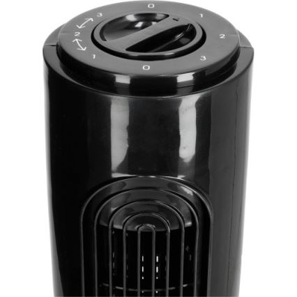 Ventoinha de chão VENLO 45W/230V 73,6 cm preto