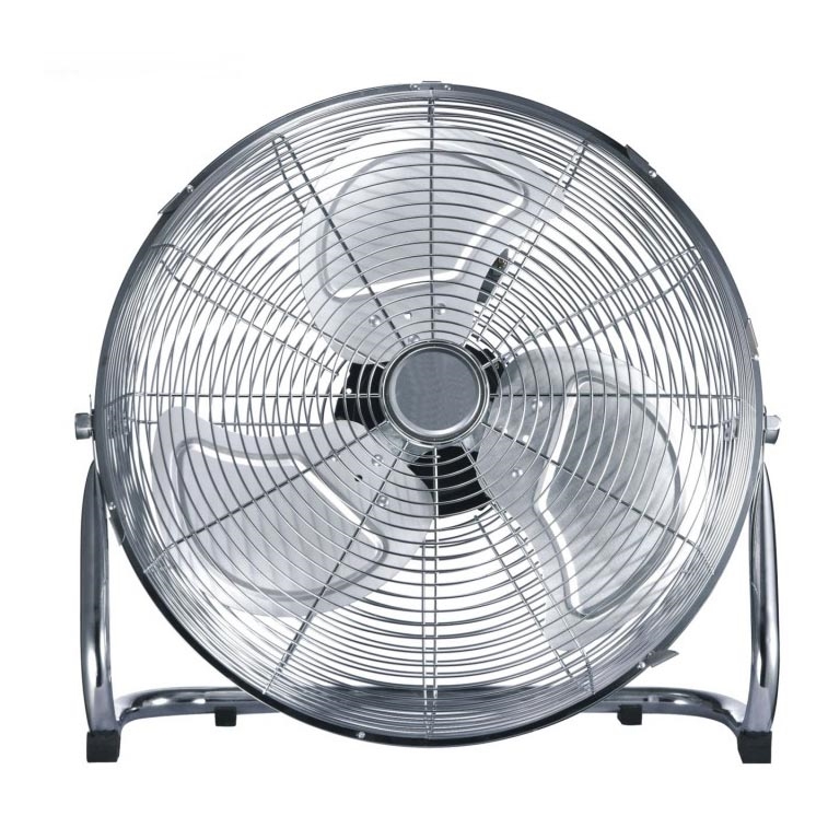 Ventoinha de chão VIENTO 100W/230V cromado brilhante