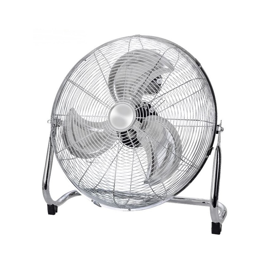 Ventoinha de chão VIENTO 100W/230V cromado brilhante