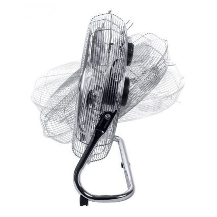 Ventoinha de chão VIENTO 100W/230V cromado brilhante