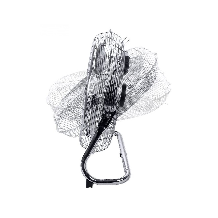 Ventoinha de chão VIENTO 100W/230V cromado brilhante