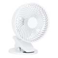 Ventoinha de mesa com clip VIENTO 6W/5V 2000 mAh branco