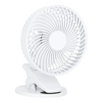 Ventoinha de mesa com clip VIENTO 6W/5V 2000 mAh branco
