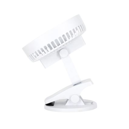 Ventoinha de mesa com clip VIENTO 6W/5V 2000 mAh branco