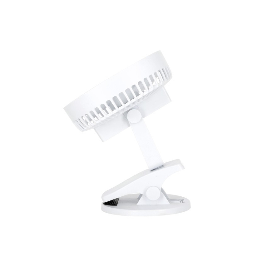 Ventoinha de mesa com clip VIENTO 6W/5V 2000 mAh branco