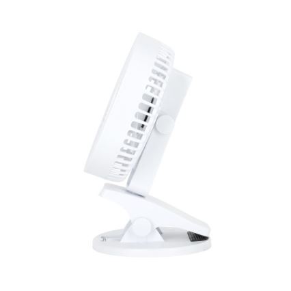 Ventoinha de mesa com clip VIENTO 6W/5V 2000 mAh branco