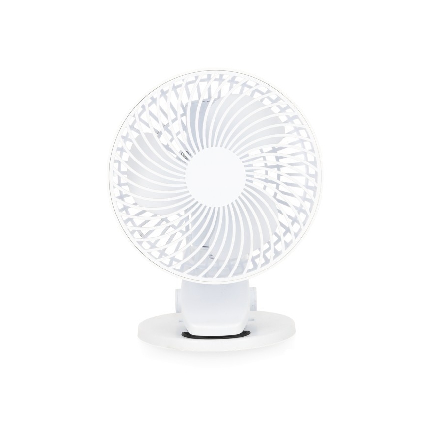 Ventoinha de mesa com clip VIENTO 6W/5V 2000 mAh branco