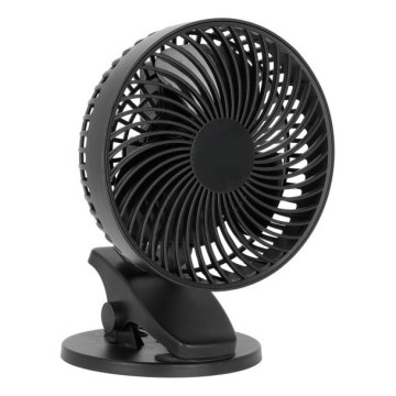 Ventoinha de mesa com clip VIENTO 6W/5V 2000 mAh preto