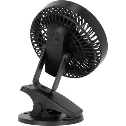 Ventoinha de mesa com clip VIENTO 6W/5V 2000 mAh preto