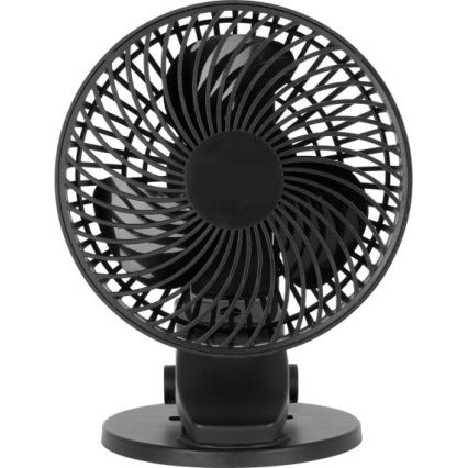 Ventoinha de mesa com clip VIENTO 6W/5V 2000 mAh preto
