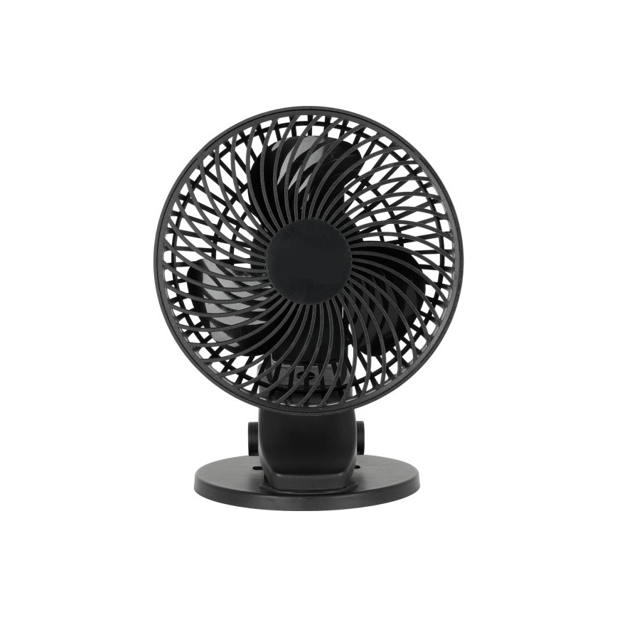Ventoinha de mesa com clip VIENTO 6W/5V 2000 mAh preto