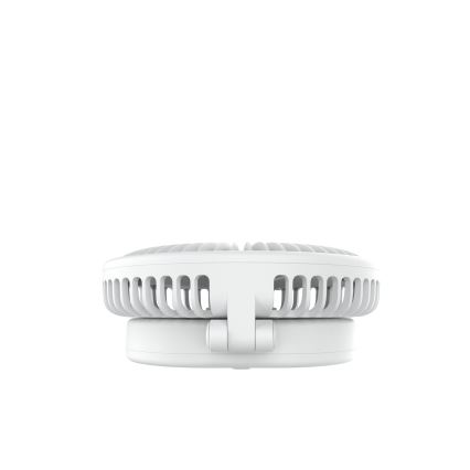 Ventoinha de mesa recarregável 10W/5V 2400 mAh branco