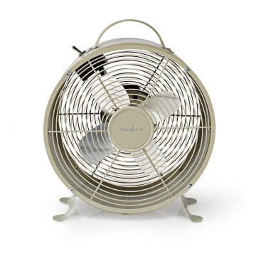 Ventoinha de mesa RETRO 20W/230V cinzento ø25 cm