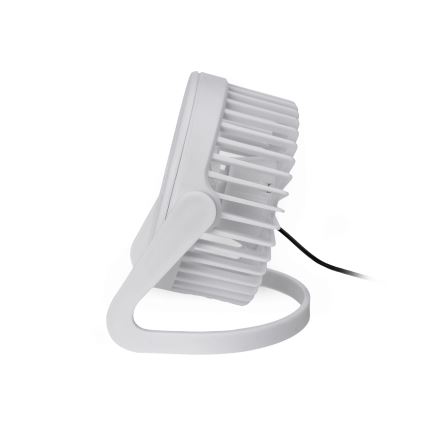 Ventoinha de mesa USB diâmetro 15 cm branco