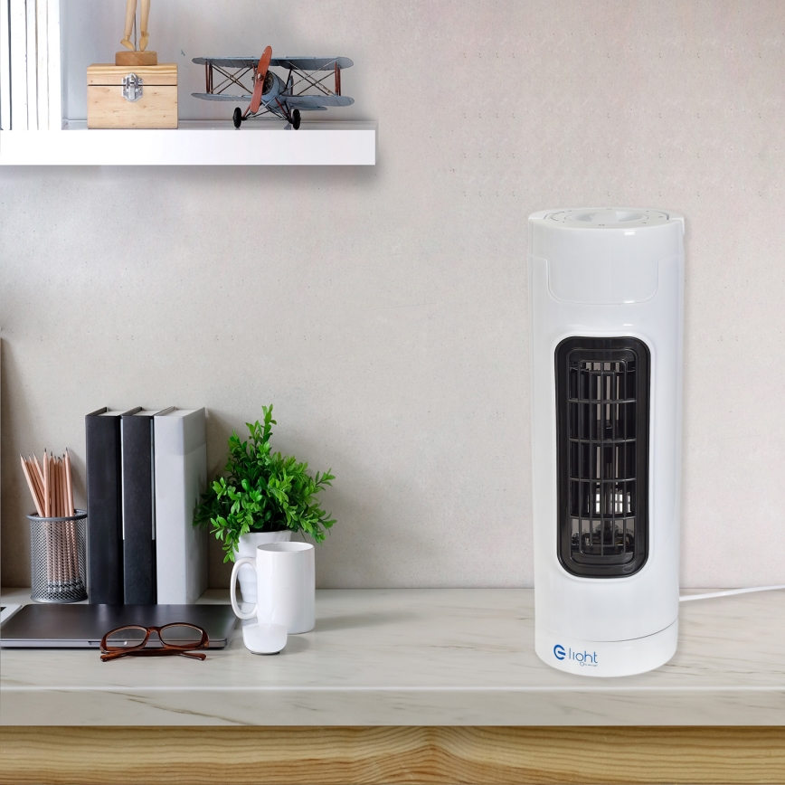 Ventoinha de pé TOWER 30W/230V branco