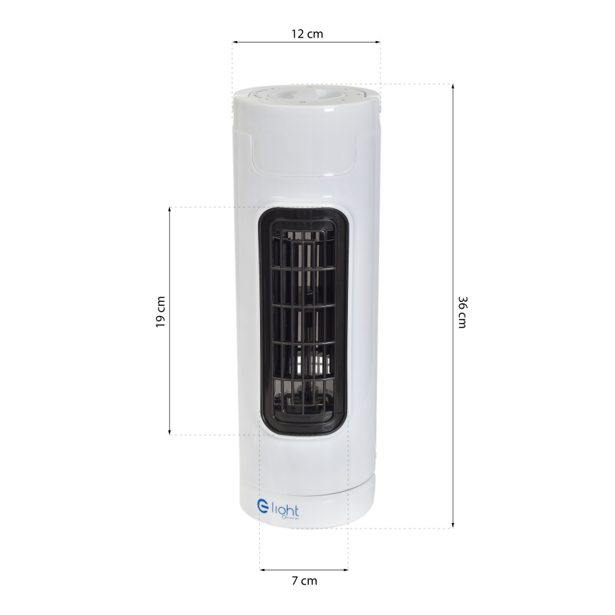 Ventoinha de pé TOWER 30W/230V branco