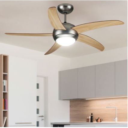 Ventoinha de teto 2xE27/20W/230V diâmetro 132 cm + comando
