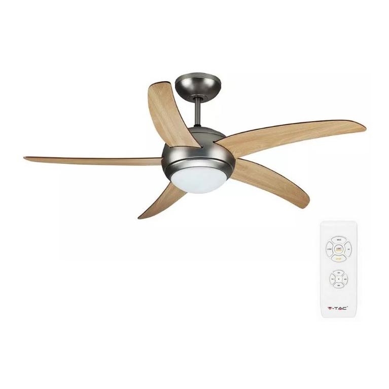 Ventoinha de teto 2xE27/20W/230V diâmetro 132 cm + comando