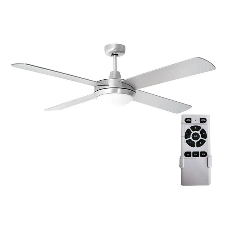 Ventoinha de teto 2xE27/35W/230V + controlo remoto