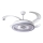 Ventoinha de teto LED com regulação LED/70W/230V 3000-6000K diâmetro 50 cm branco + comando
