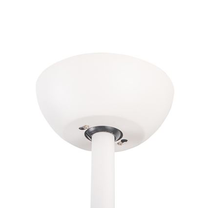 Ventoinha de teto para casa de banho d. 132 cm IP44 branco + comando