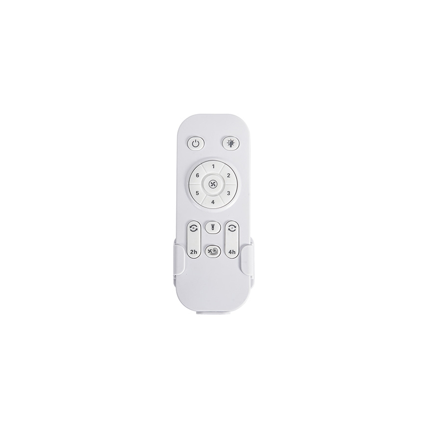 Ventoinha de teto para casa de banho d. 132 cm IP44 preto + comando
