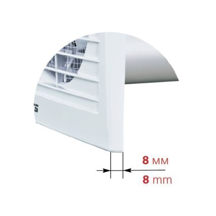 Ventoinha VENTS 100 SL 9006