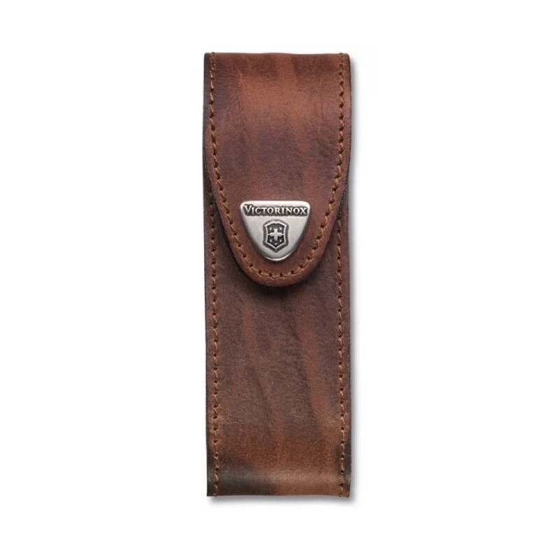 Victorinox - Estojo de couro para canivete 11,1 cm castanho