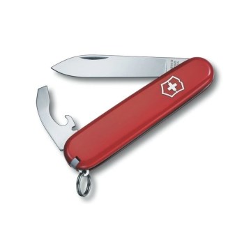 Victorinox - Faca de bolso multifuncional BANTAM 8,4 cm/8 funções vermelho