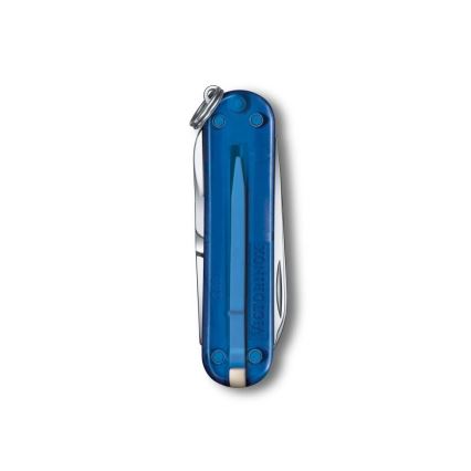 Victorinox - Faca de bolso multifuncional CLASSIC SD 5,8 cm/7 funções azul escuro