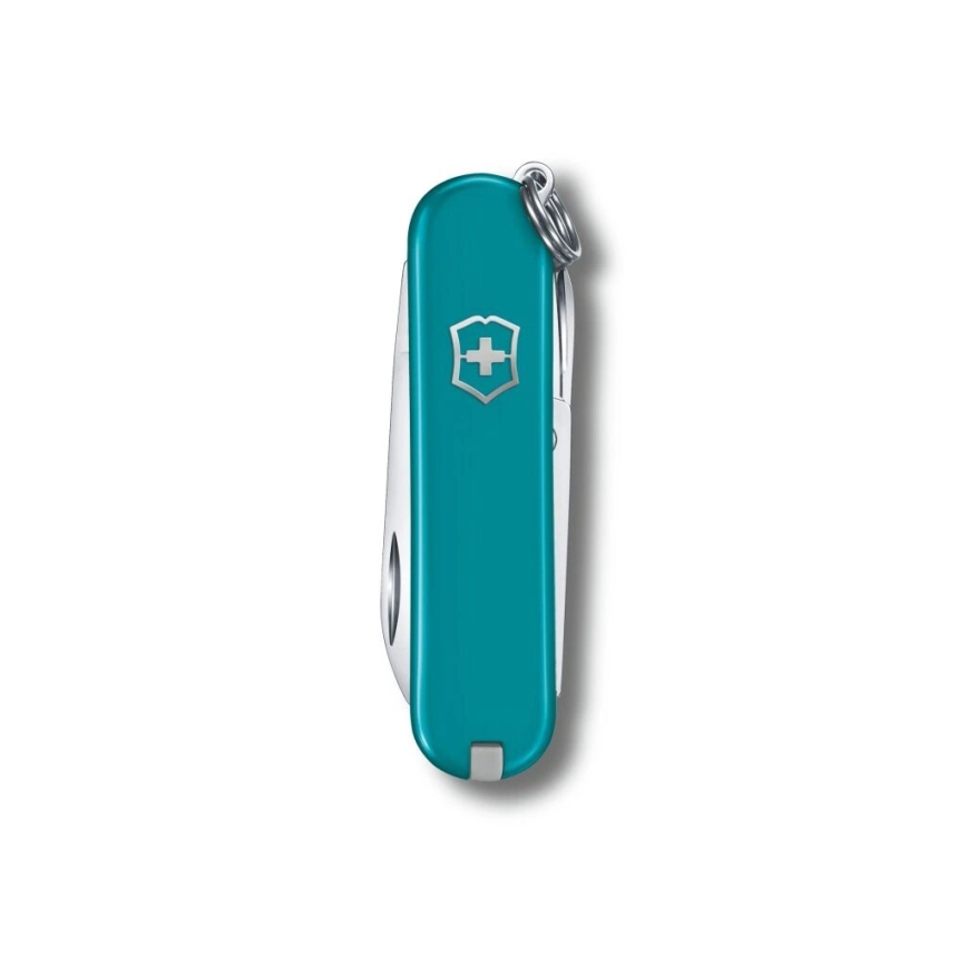 Victorinox - Faca de bolso multifuncional CLASSIC SD 5,8 cm/7 funções turquesa