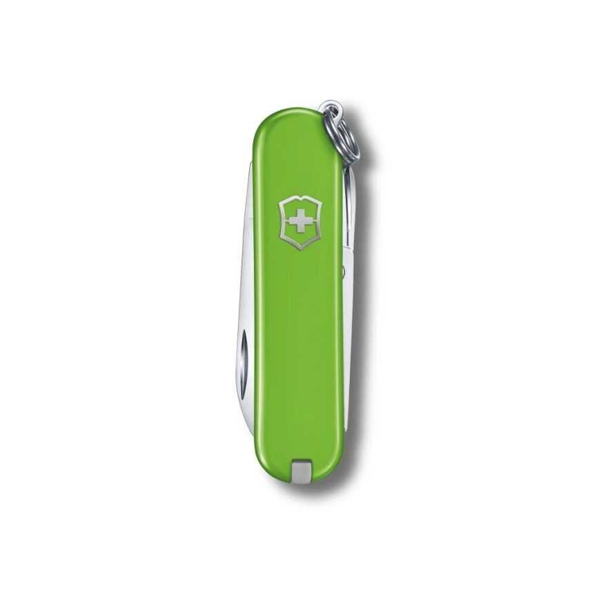 Victorinox - Faca de bolso multifuncional CLASSIC SD 5,8 cm/7 funções verde