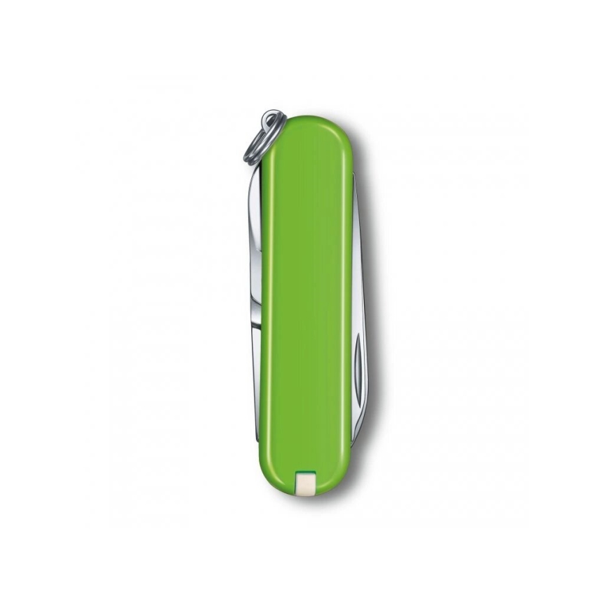 Victorinox - Faca de bolso multifuncional CLASSIC SD 5,8 cm/7 funções verde