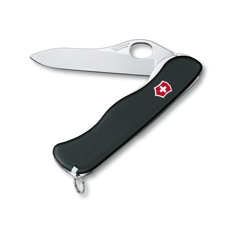Victorinox - Faca de bolso multifuncional SENTINEL CLIP 11,1 cm/4 funções preto