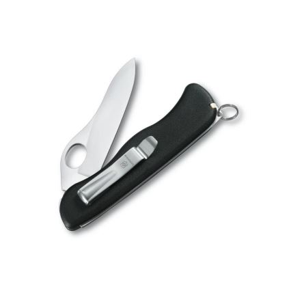 Victorinox - Faca de bolso multifuncional SENTINEL CLIP 11,1 cm/4 funções preto