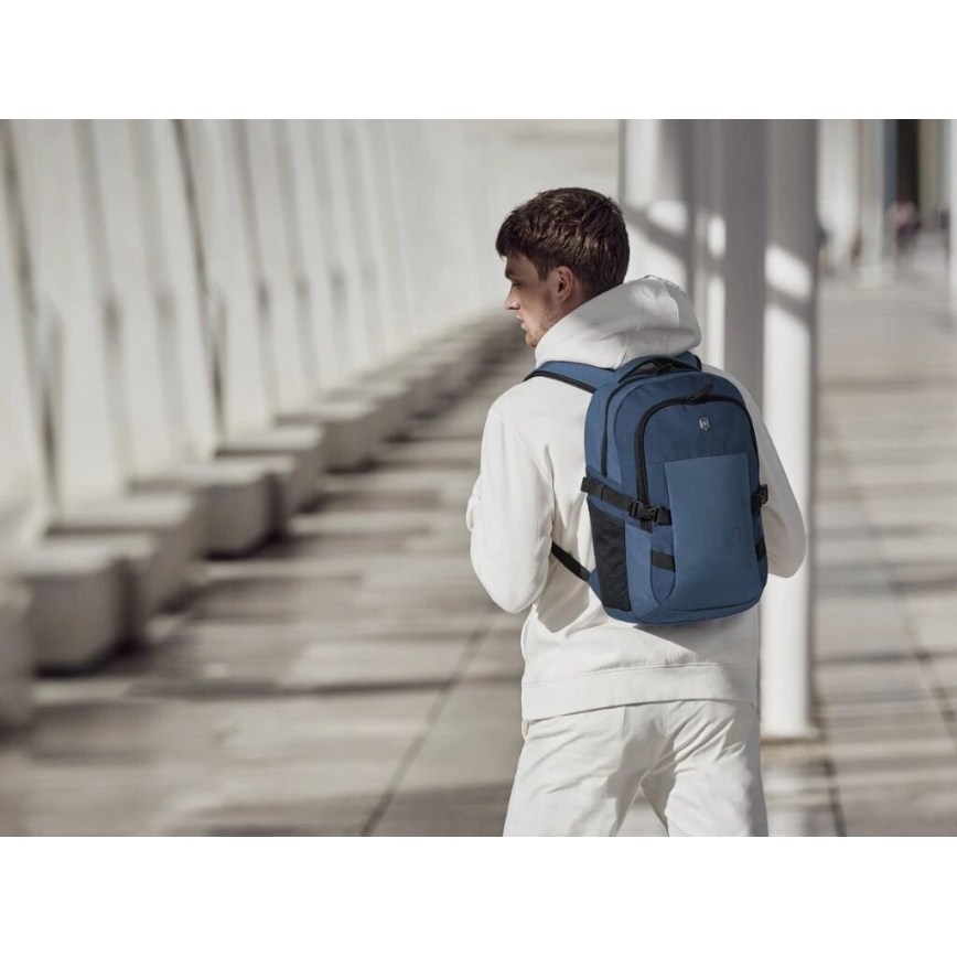 Victorinox - Mochila para computador portátil 15" Deluxe Vx Sport EVO 20 l azul
